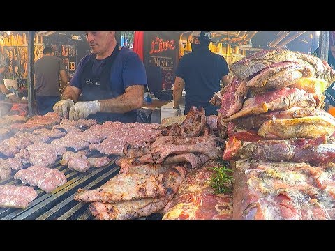 Videó: Barbecue Nagy Golyói: étel A Texasi állami Vásáron