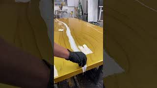 Golden Table Top   TikTok Live 05/22/24  Countertop Epoxy