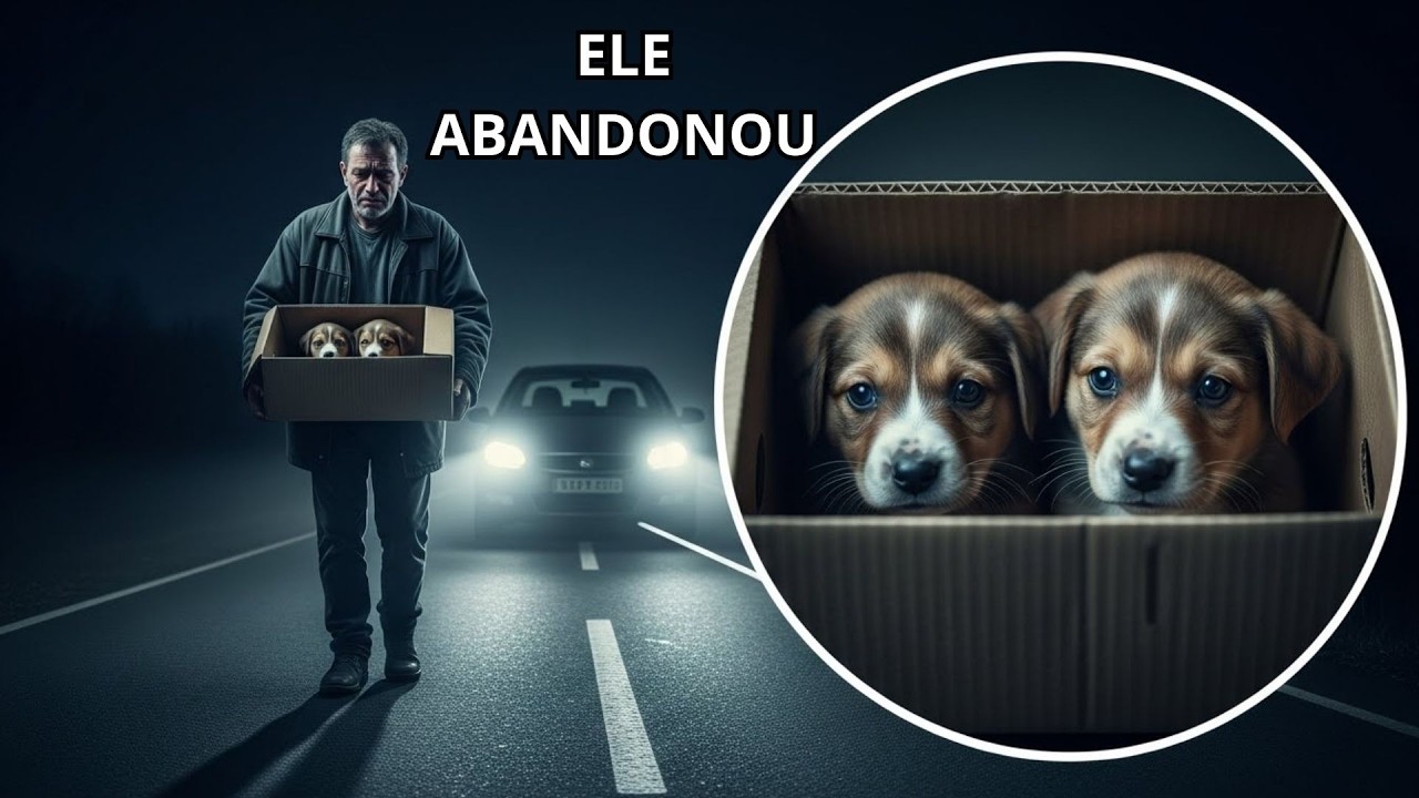 Ele tentou se livrar dos filhotes… mas algo inesperado aconteceu...