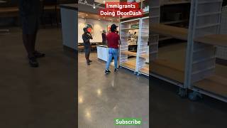 Immigrants Doing DoorDash @fox31  @NBCNews  @ABCNews