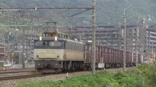 4092レ　EF81-501牽引(2009-10-25)