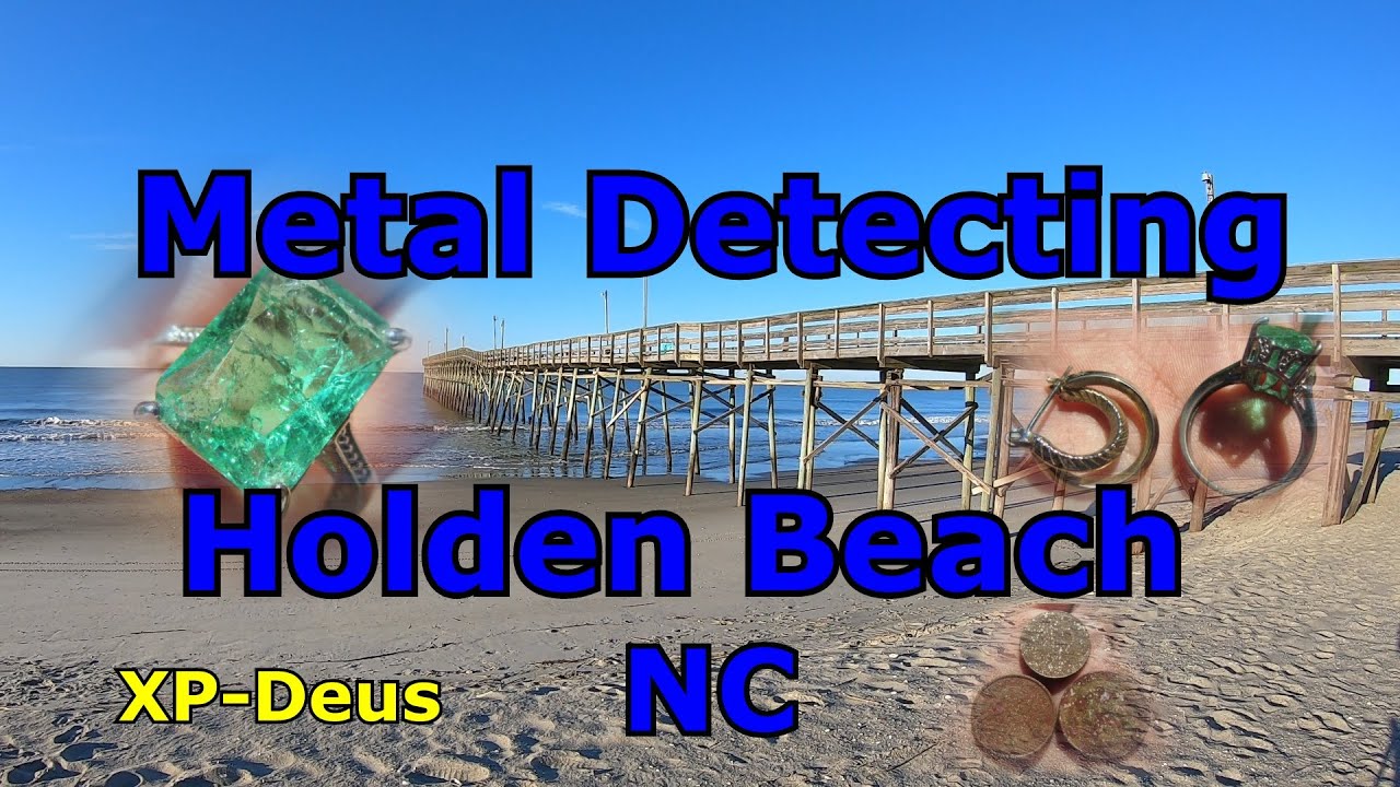 Silver Jewelry found Metal Detecting Holden Beach NC YouTube