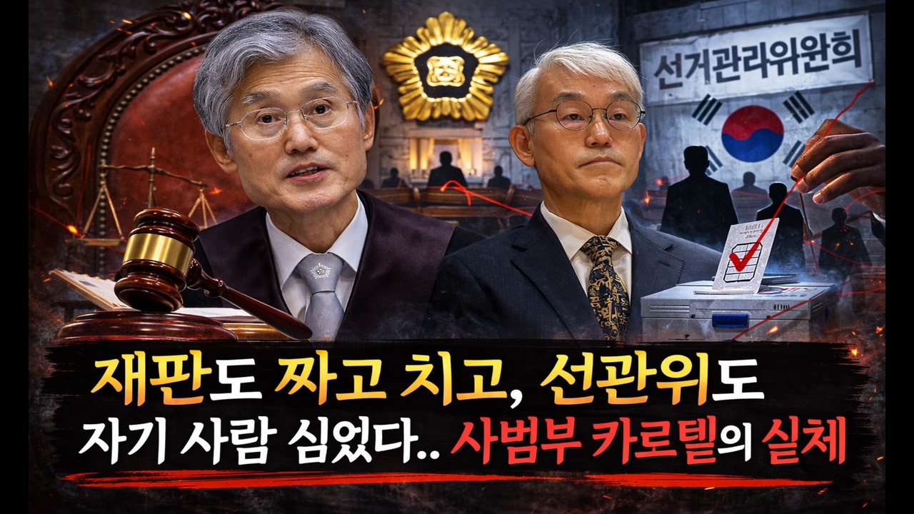 조희대 탄핵이 필요한 진짜 이유.. 판사가 재판을 짜고 쳤다