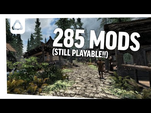 285 Visual Mods in Skyrim VR (GTX 1080)