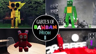 Garten of Banban NEON [Part2]-Mascot Horror Gameplay | Roblox