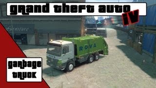GTA 4 Garbage truck (Rova)