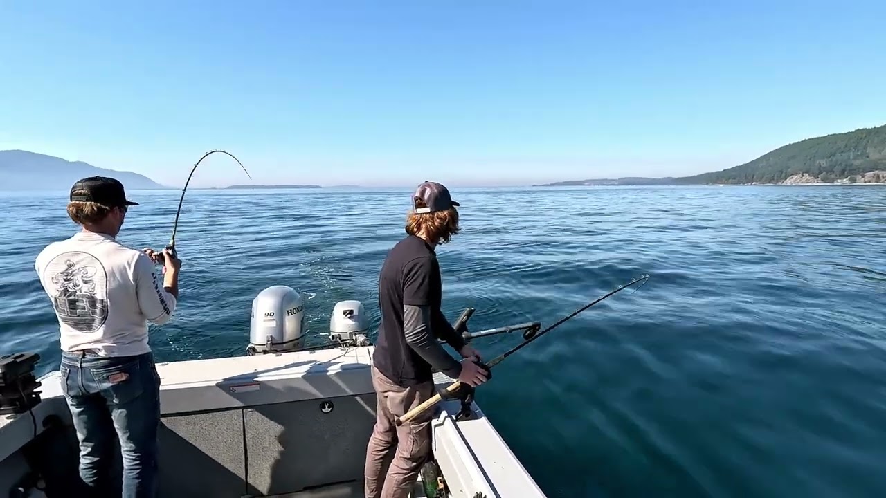 2023 Puget Sound San Juan Island Salmon Fishing