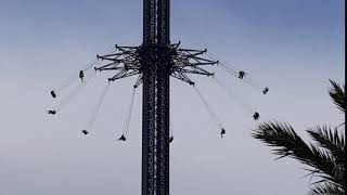 Orlando Starflyer Worlds tallest swing ride. 450 ft high