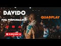 Davido - Watch  Davido Full Performance At Rick Ross Live In Lagos with the Quadplay band  #Davido