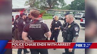 Armed robbery suspects caught in Ferguson after police chase