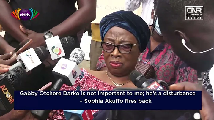 Gabby Otchere is not important to me; he’s a disturbance – Sophia Akuffo fires back #CitiNewsroom