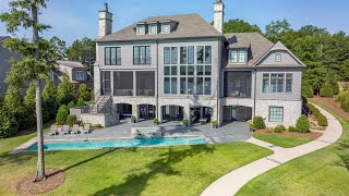 An exceptional lakefront home with breathtaking views in Georgia for $4,750,000