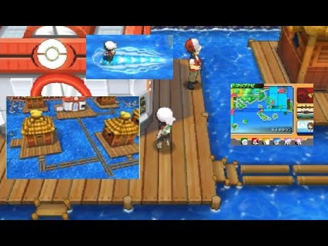 ポケモン 34キナギタウンと流れる川海 アルファサファイア実況 Youtube