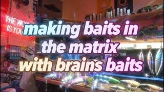 Making Custom Fishing Baits in The MATRIX 💥🎣 | Double Laminate Fluke Build (Sparkle Flake Edition)