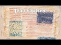 Jean fautrier zoom sur une oeuvre  construction 1957 huile et pigments