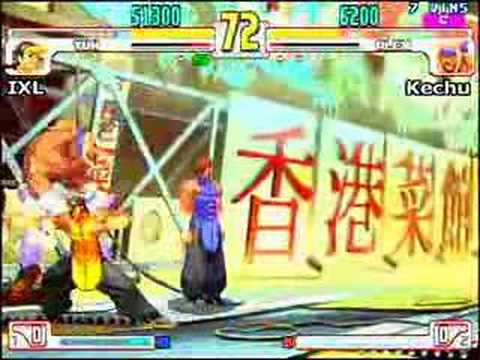 SFIII: 3rd Strike - Yun [IXL] vs Alex [Kechu]