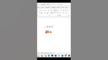 OMR SHEET IN MS WORD #excel #interview #Wordtech #wordtricks #question #excelfansonly #wordtips