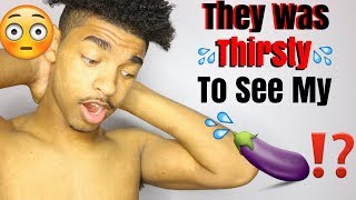SHOWING RANDOM GIRLS MY MEAT!! 🍆💦 MONKEY APP 🐵 | Austin Hines