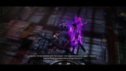 Rogue Trader - Heinrix intro dialog (all options)