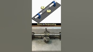 Rotary to reciprocating mechanism #3danimation #mechanical #mechanicalengineering #mechanics