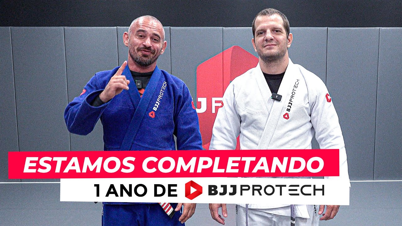 🎂 Aniversário de 1 ano BJJPROTECH e você ganha o presente! 🎂 Nº1 Plataforma de estudo de jiu-jitsu