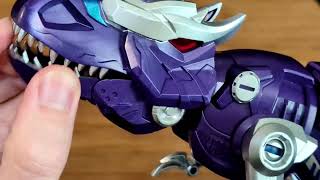 Transforming T-rex Warrior Toy Review - great gift idea for kid 6-12 yrs