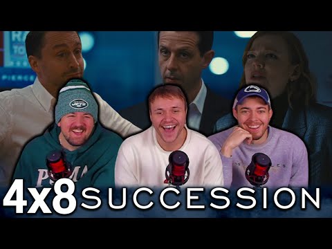 THE PRESIDENTIAL ELECTION IS CORRUPT!! | Succession 4x8 "America Decides" First Reaction!