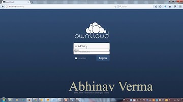 how to create users and sharing data  using owncloud server (windows7)