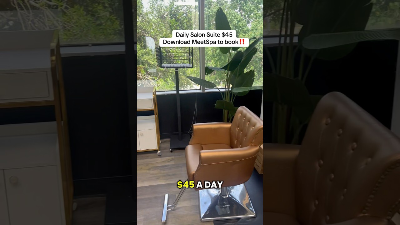 Salon suite daily booth rental 