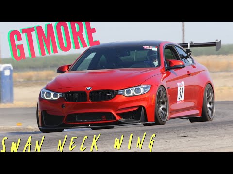 큰 날개! 스완 넥 윙 M4 BMW Bimmerworld 설치 및 Buttonwillow 검토