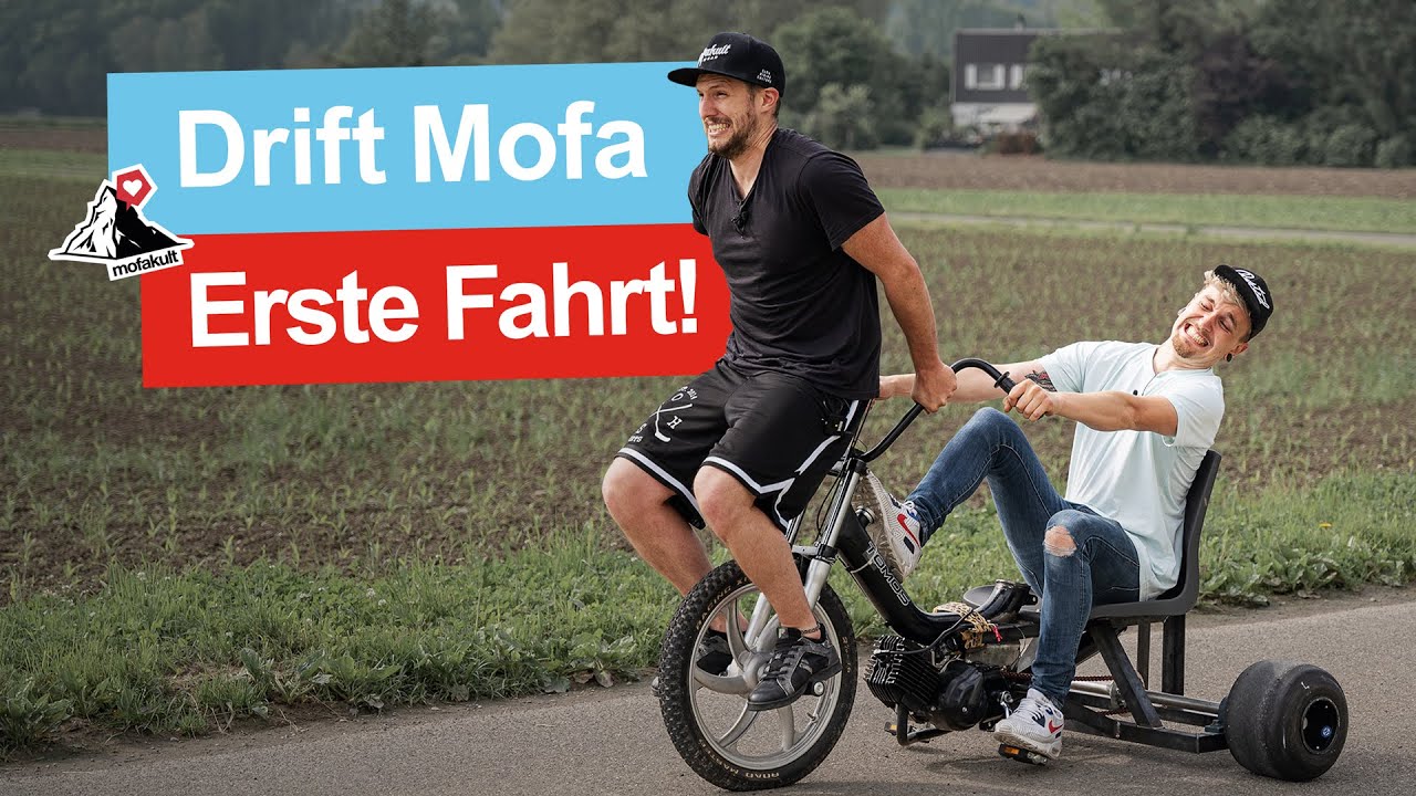 Das gefährlichste Mofa der Schweiz | Drift Mofa Testfahrt