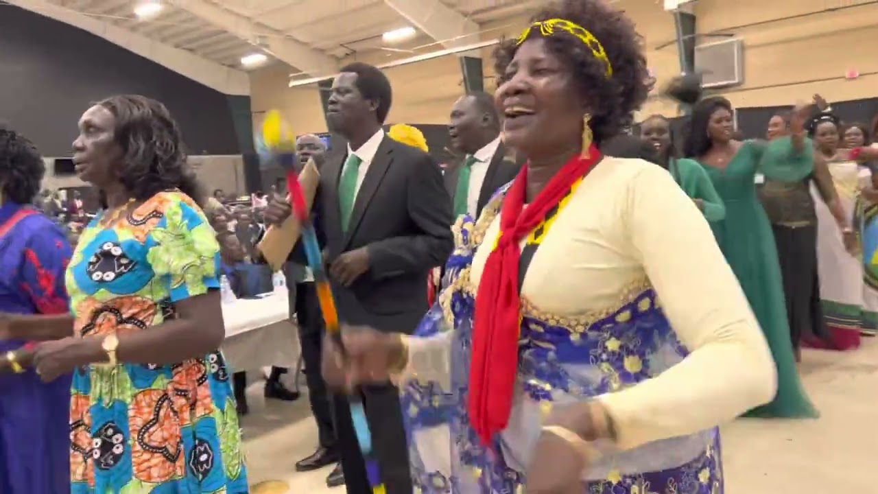 Twic one vision in action entered the meeting hall during TECA-USA reunion & election.