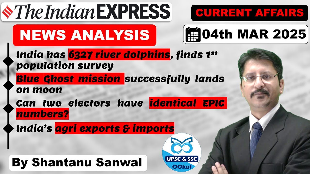 Indian Express Newspaper Analysis | 04 MARCH 2025 | Indian Express ...