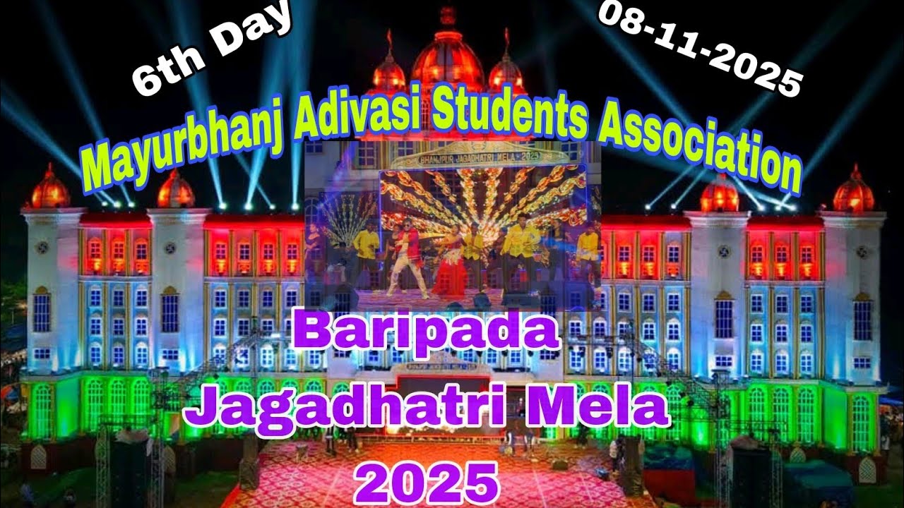 Super Dangua  Mone 🕺💃 //Santali Dance Performance//MASA GROUP//BARIPADA JAGADHATRI PUJA MELA 2025🌿🌿