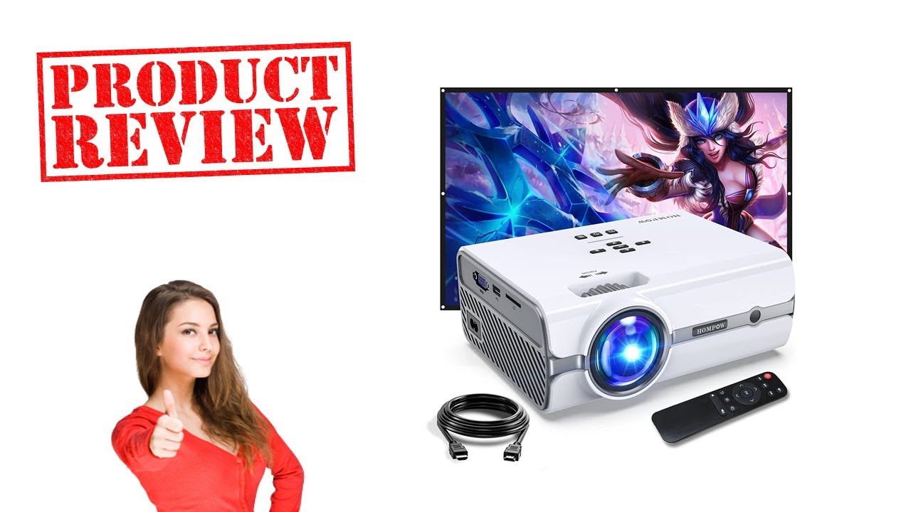 HOMPOW BL-45 Mini Projector - Unboxing 