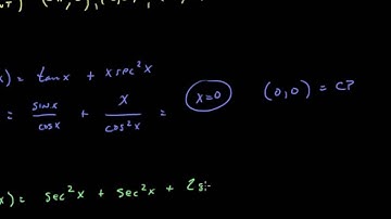 Curve Sketching   Trig