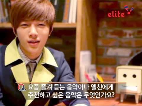 2013년 엘리트 가을학기 촬영현장 미니인터뷰 인피니트 엘
