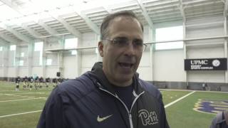 Football | Coach Narduzzi | Spring Ball Practice 7
