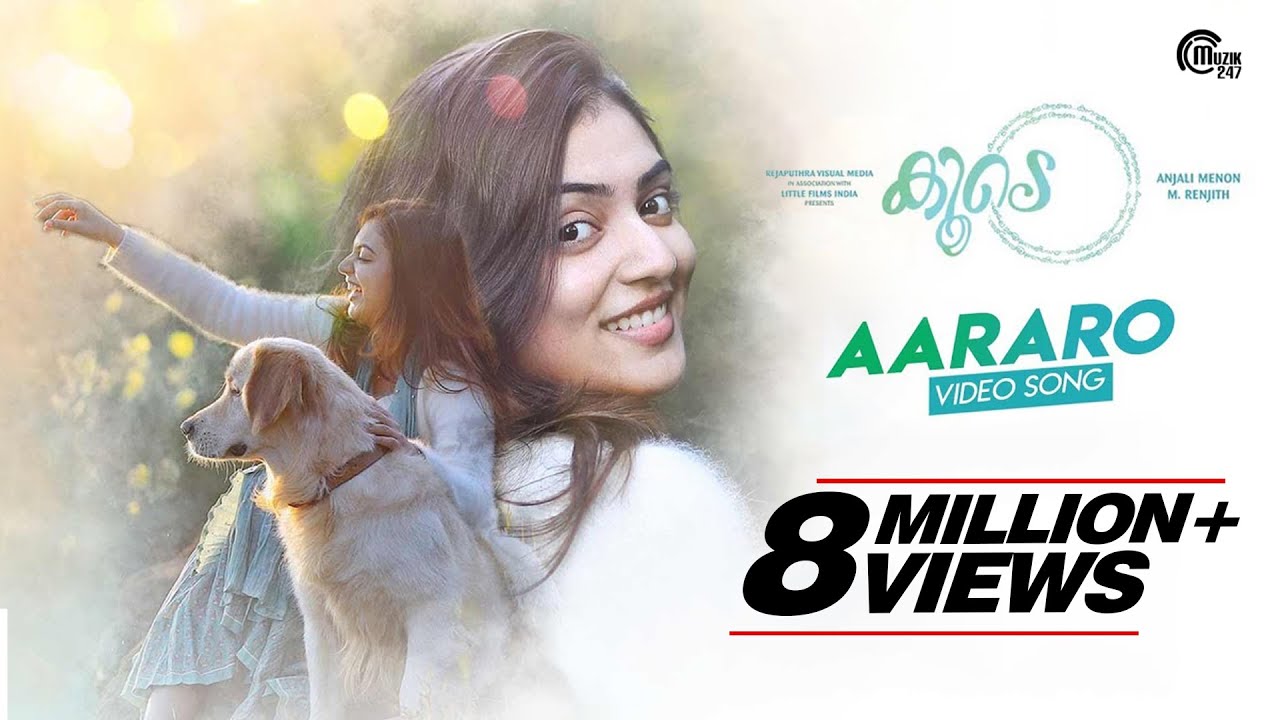 Koode  Aararo Song ft Nazriya NazimPrithviraj SukumaranParvathyAnjali MenonRaghu DixitM Renjith