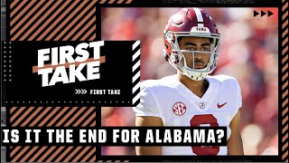 Stephen A. does NOT think this is the end for Alabama 👀 | First Take