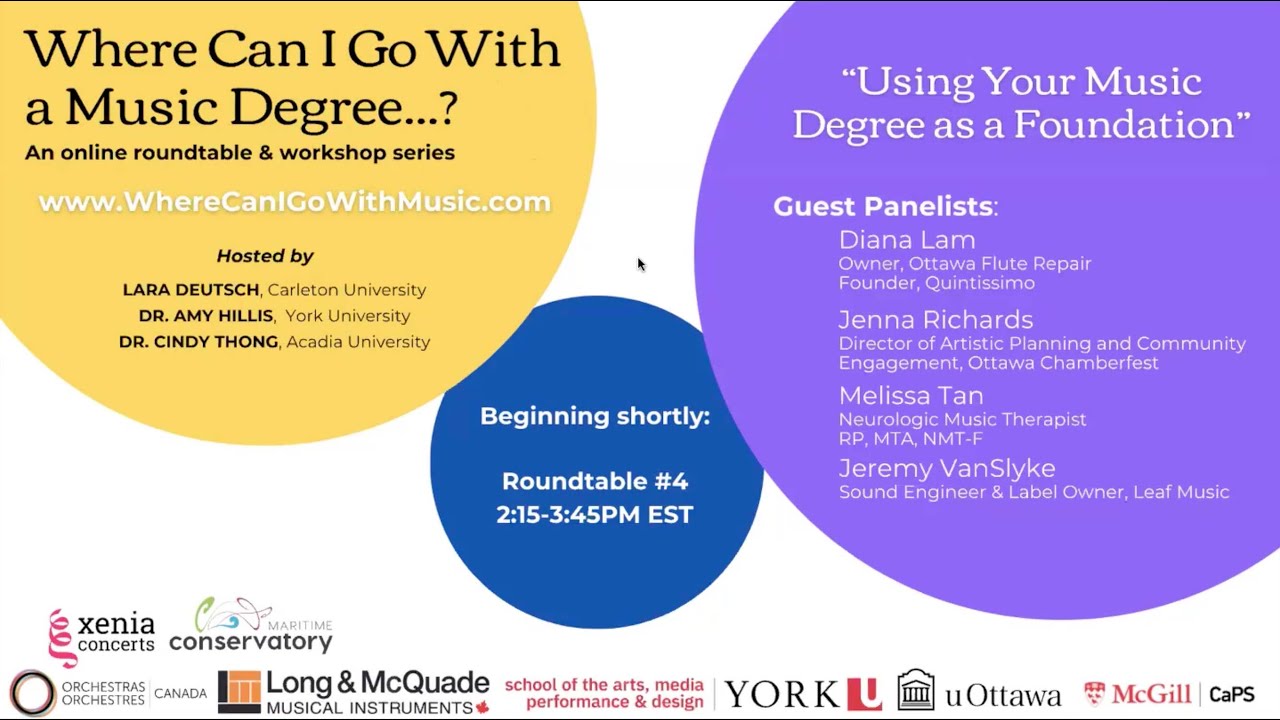 Using Your Music Degree as a Foundation