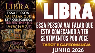 ♎️😮LIBRA ESSA PESSOA VAI FALAR QUE ESTA COMEÇANDO A TER SENTIMENTOS POR VOCÊ 