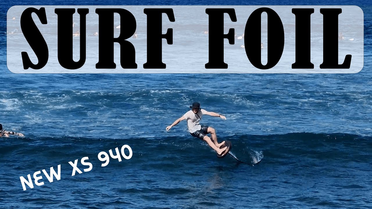 Surf foil with the new TAKOON XS 940