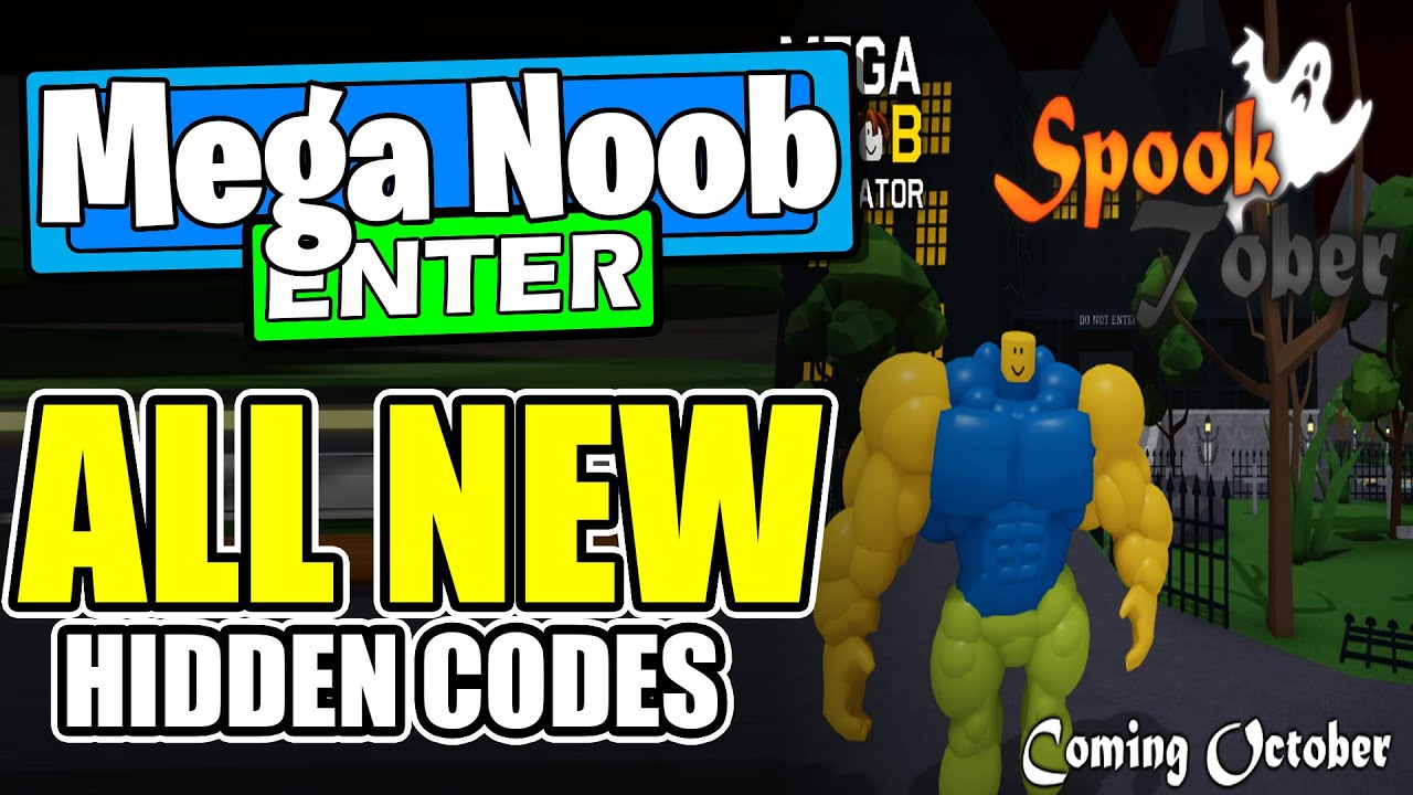 (OCTOBER 2021) Mega Noob Simulator CODES *HALLOWEEN* ALL NEW ROBLOX