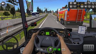 Luxury Mercedes-Benz Bus Driving | Driving Simulator | Bus Simulator : Ultimate Gameplay  screenshot 2
