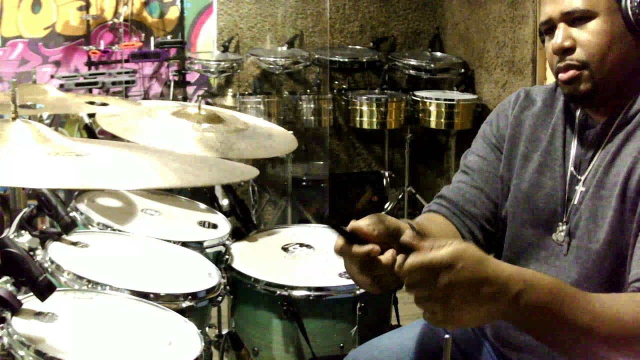 RL studios Bear on Drums 1 - YouTube