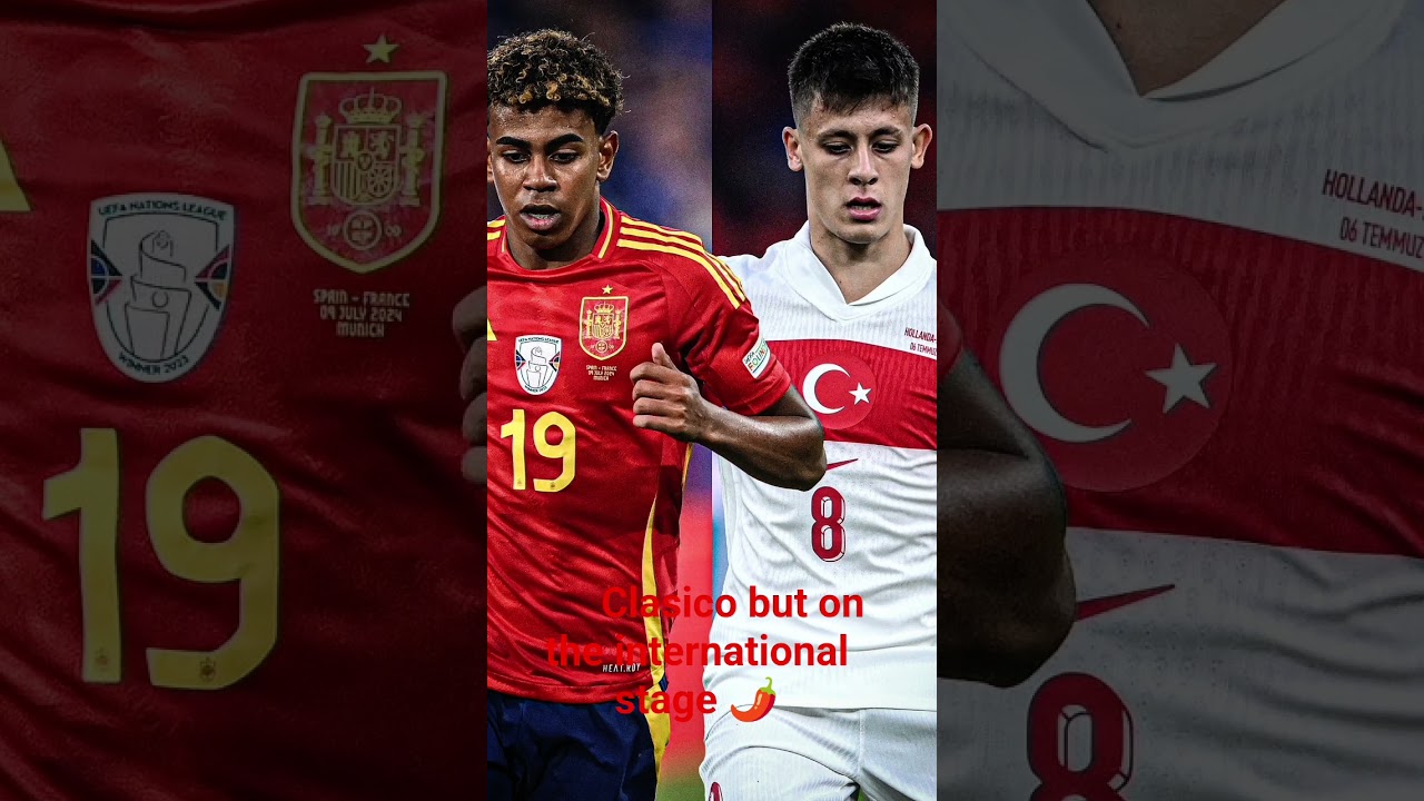 Clasico but on the international stage Spain vs Turkey 