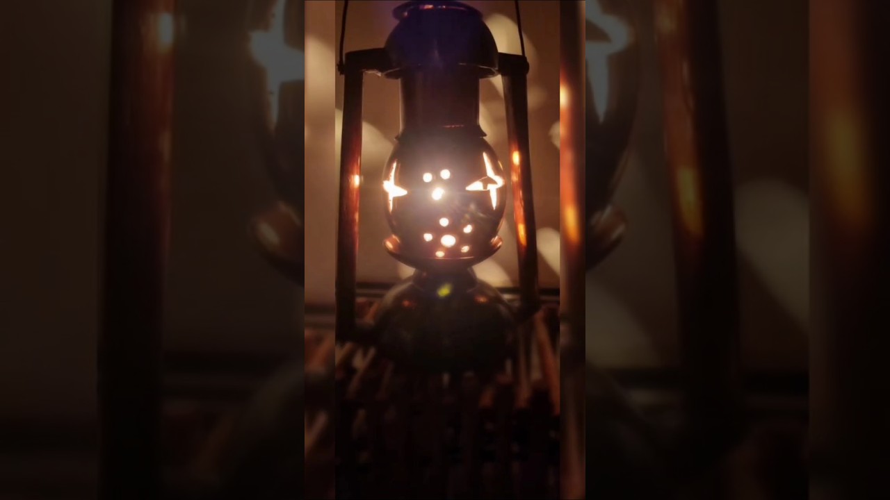 Coconut shell Lamp..Home decor