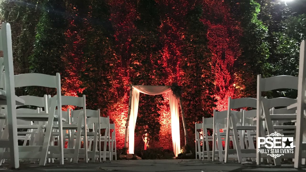 A Magical Fall Evening Ceremony | Amber Uplighting & String Quartet, The Mütter Museum, Philadelphia