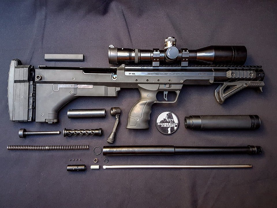 From PUSH to PULL * SRS bolt conversion kit unboxing and fitting * Silverback airsoft